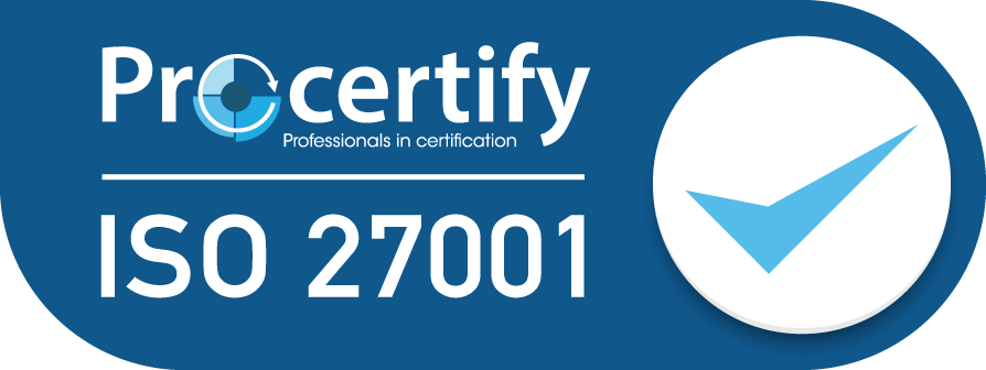 ISO 27001 certified logo